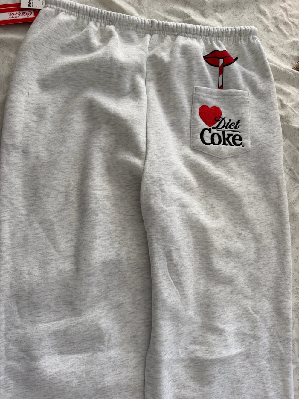 Diet Coke sweat pants